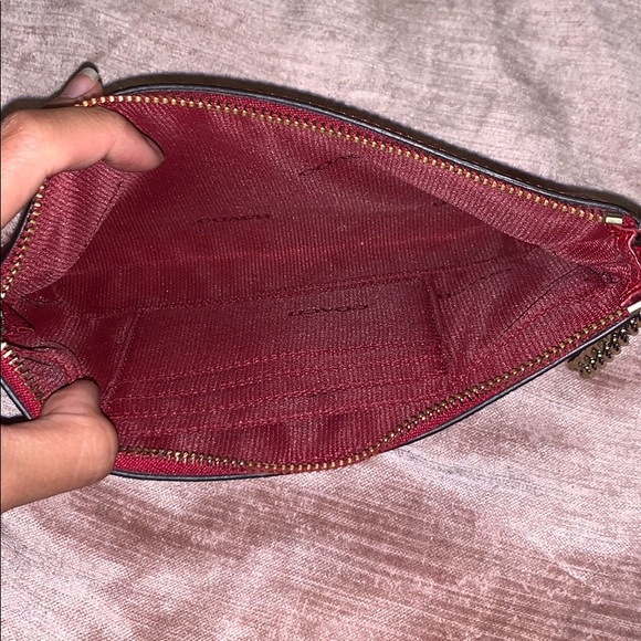 Red Coach Crossbody Purse - Picture 4 of 4